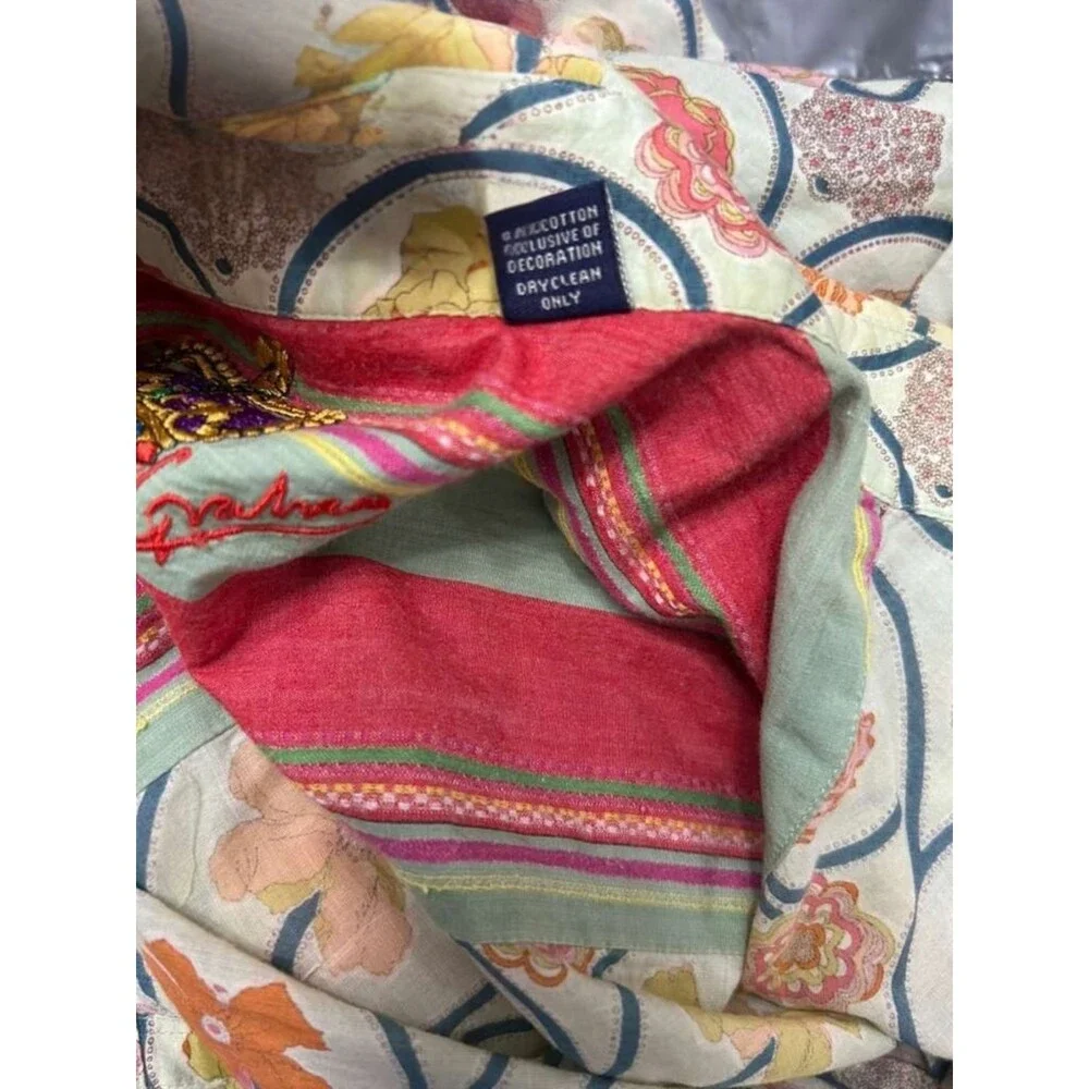 Robert Graham Button Down Shirt Men's 2XLT Floral Fleming Long Sleeves - Picture 7 of 7